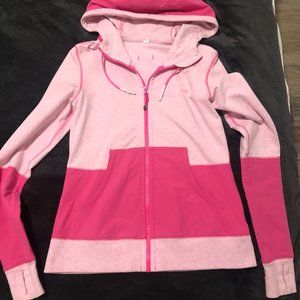 Pink Lululemon Sweater w Hood (US 8)